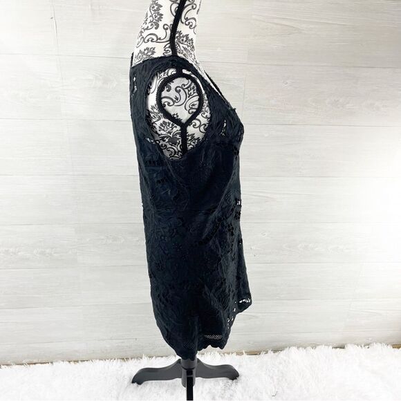 Vivienne Tam Lace Tank Shift Midi Dress - Picture 4 of 7